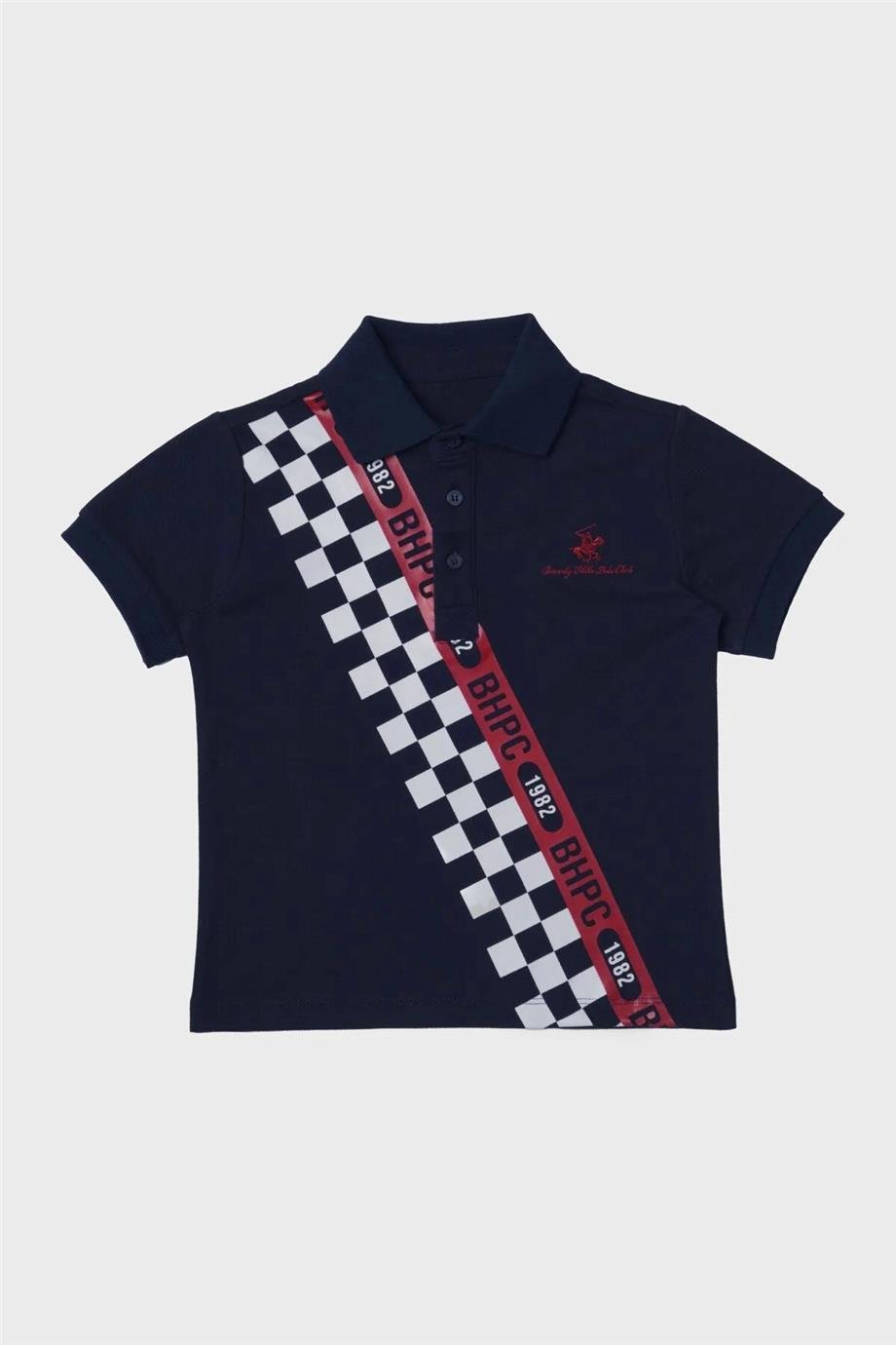 Beverly Hills Polo Club Erkek Çocuk Lacivert T-Shirt