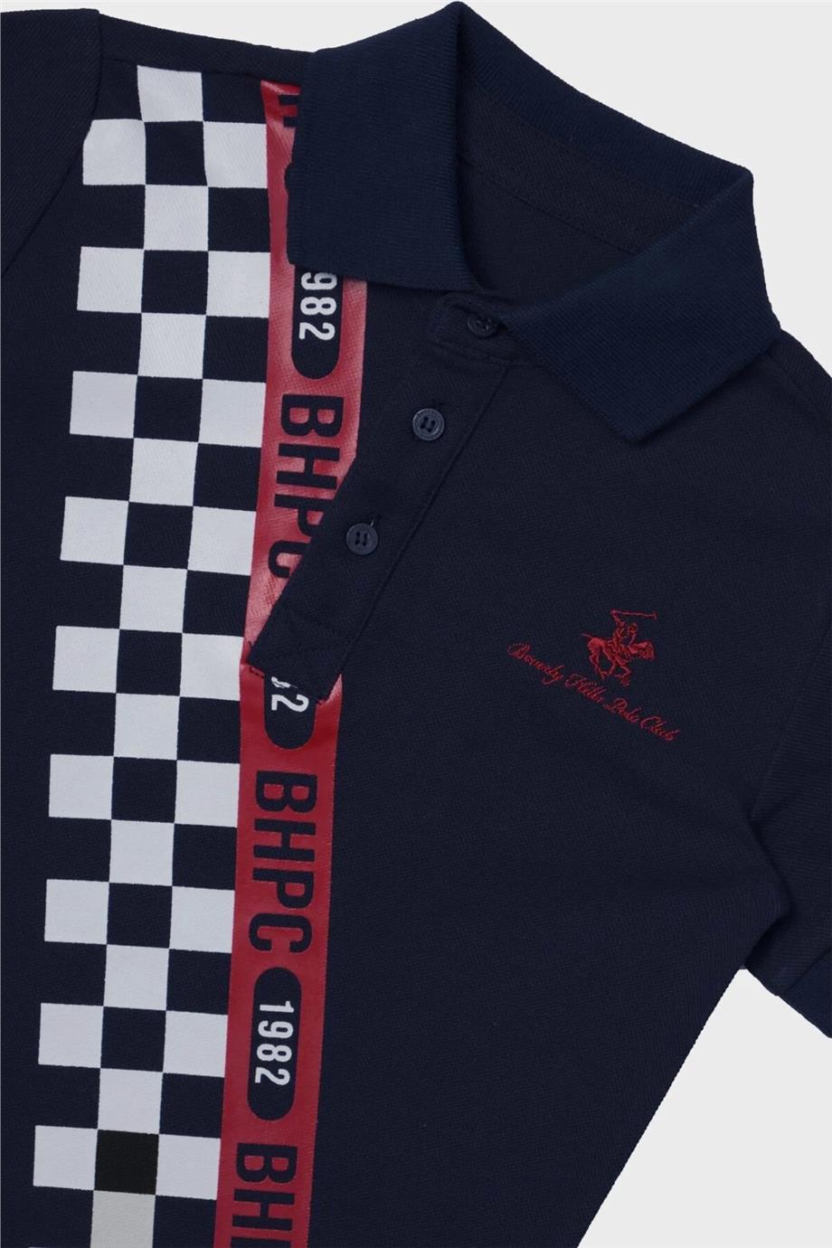 Beverly Hills Polo Club Erkek Çocuk Lacivert T-Shirt