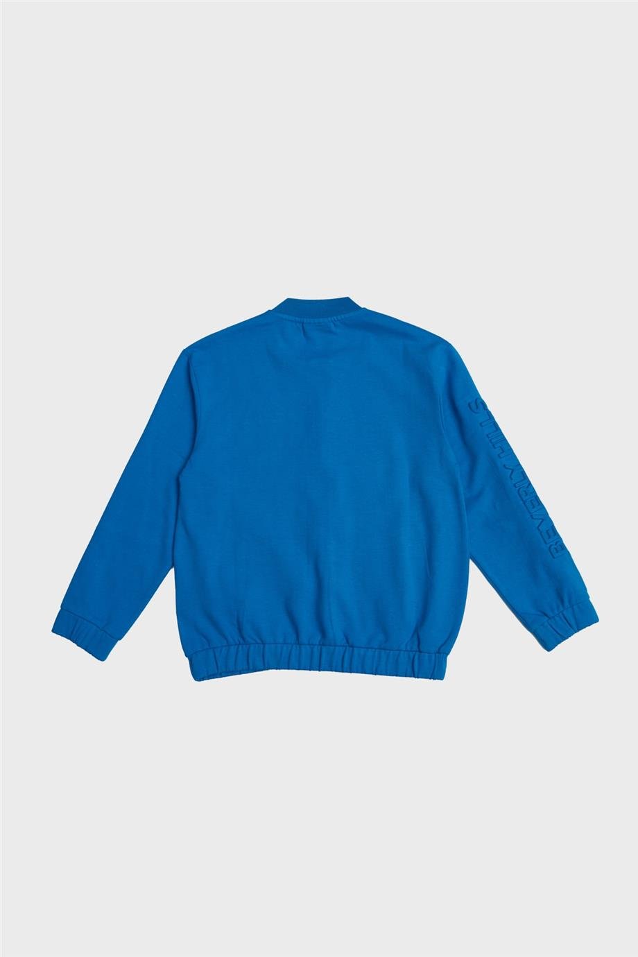 Beverly Hills Polo Club Erkek Çocuk Mavi Eşofman Üstü