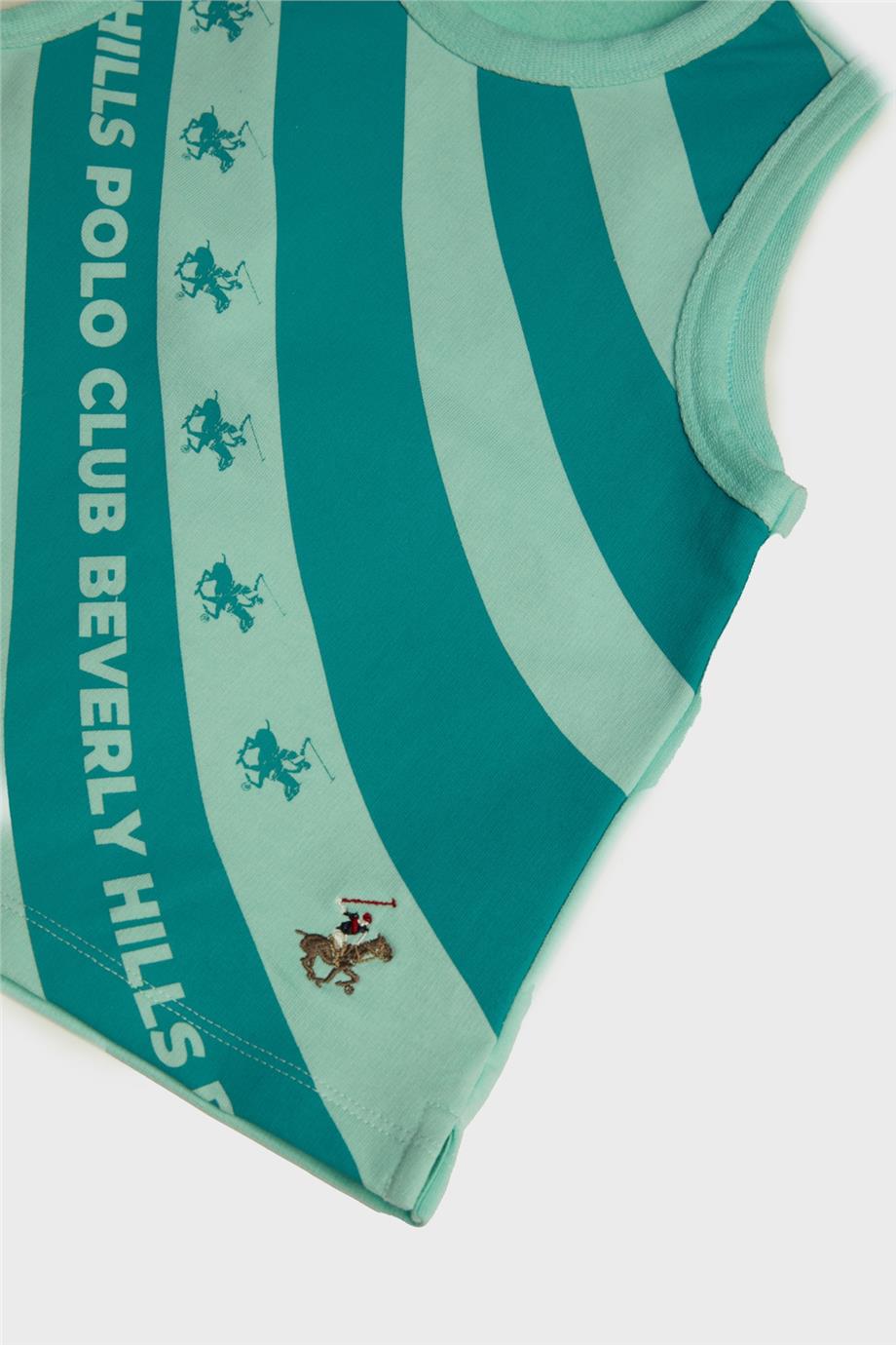 Beverly Hills Polo Club Erkek Çocuk Mavi Atlet