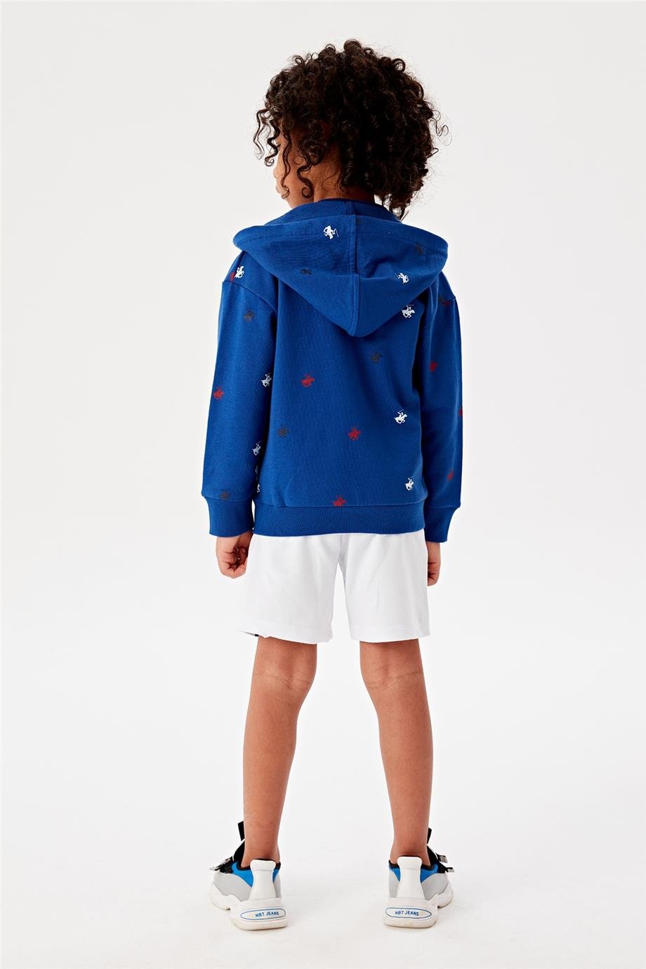 Beverly Hills Polo Club Erkek Çocuk Mavi Eşofman Üstü