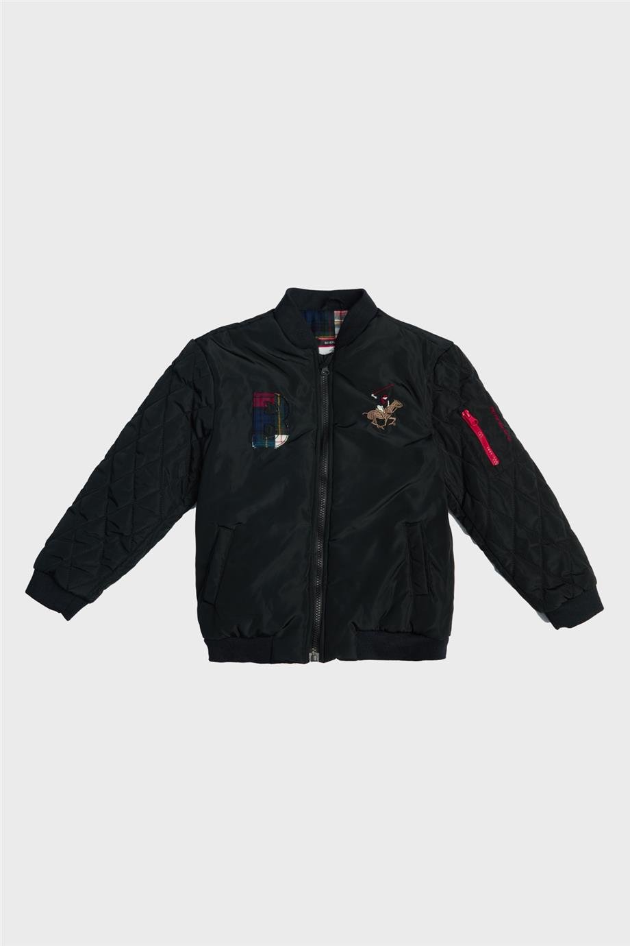 Beverly Hills Polo Club Erkek Çocuk Siyah Ceket