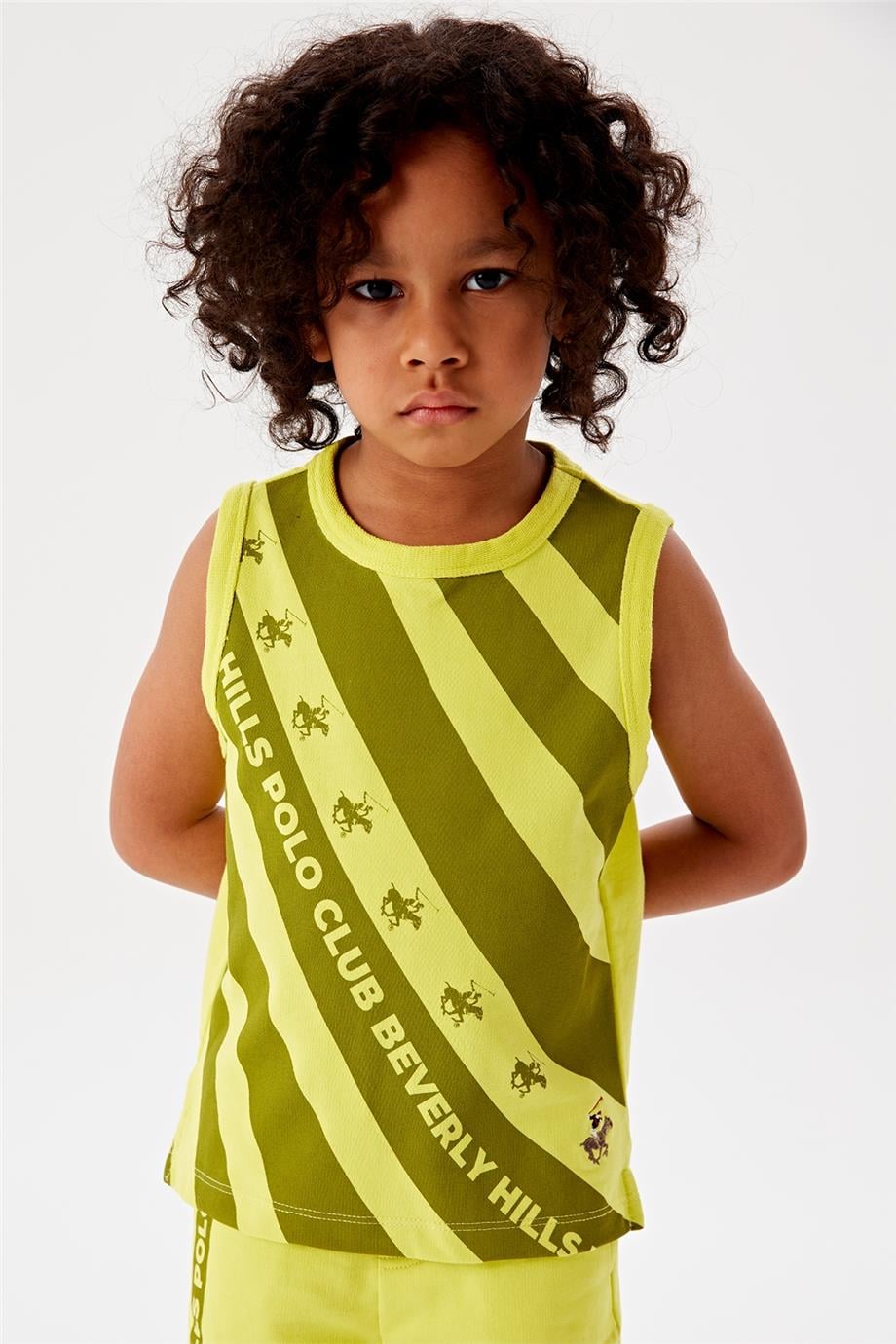 Beverly Hills Polo Club Erkek Çocuk Yeşil Atlet