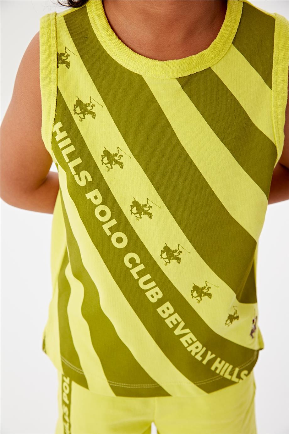 Beverly Hills Polo Club Erkek Çocuk Yeşil Atlet