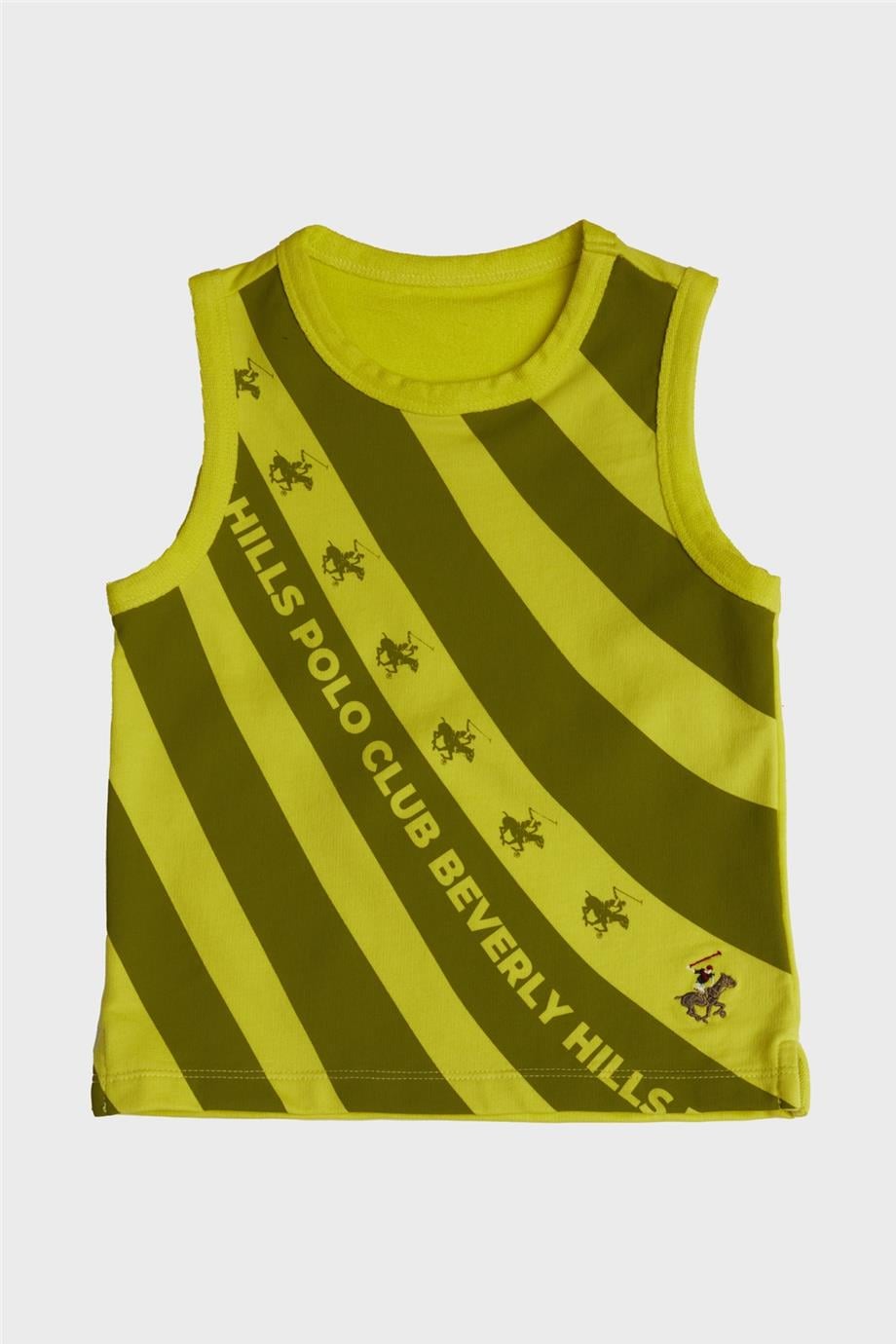 Beverly Hills Polo Club Erkek Çocuk Yeşil Atlet
