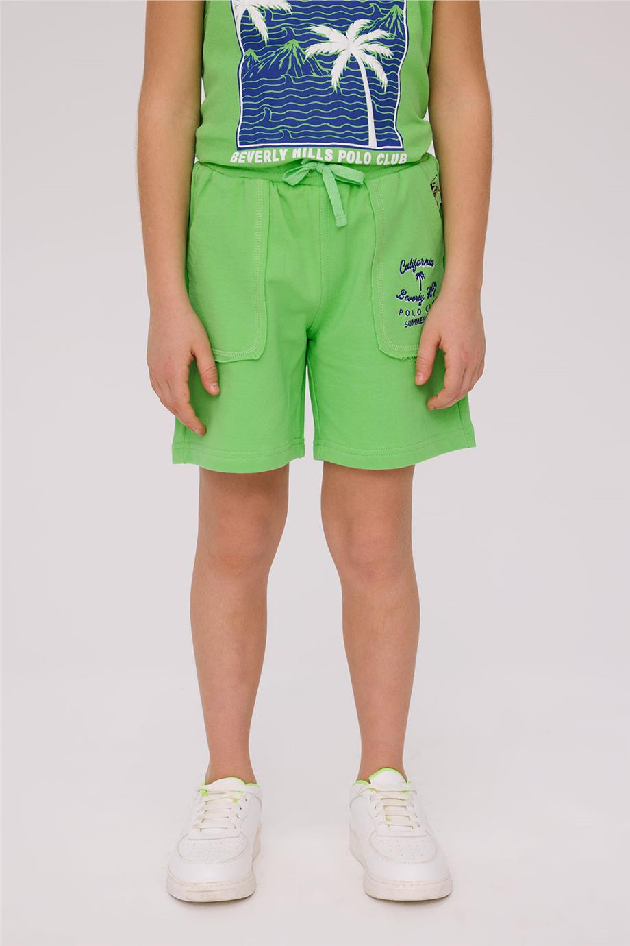 Beverly Hills Polo Club Boy Green ShortsBeverly Hills Polo Club Boy Green Shorts