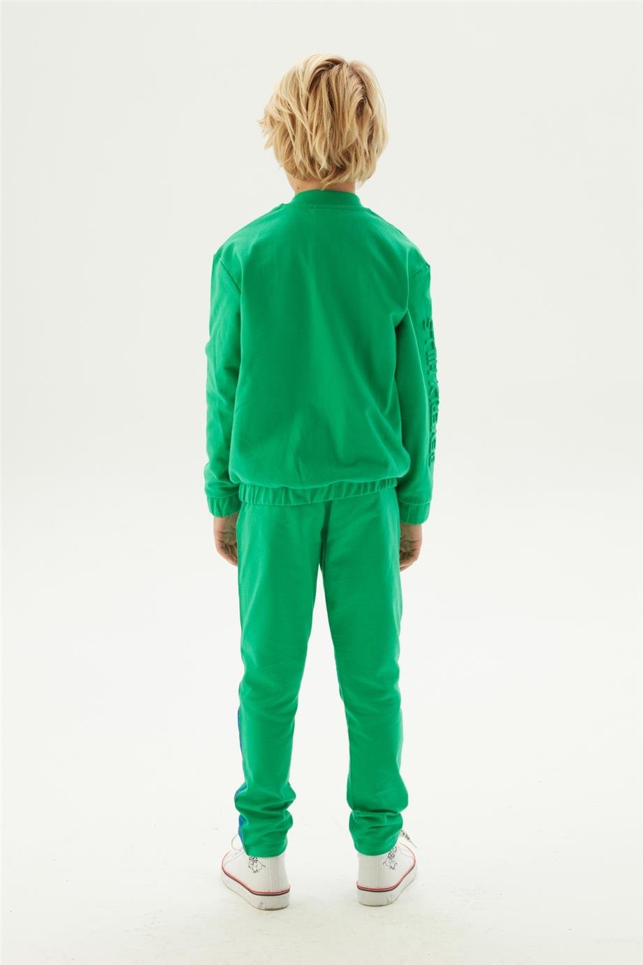 Beverly Hills Polo Club Erkek Çocuk Yeşil Eşofman Üstü