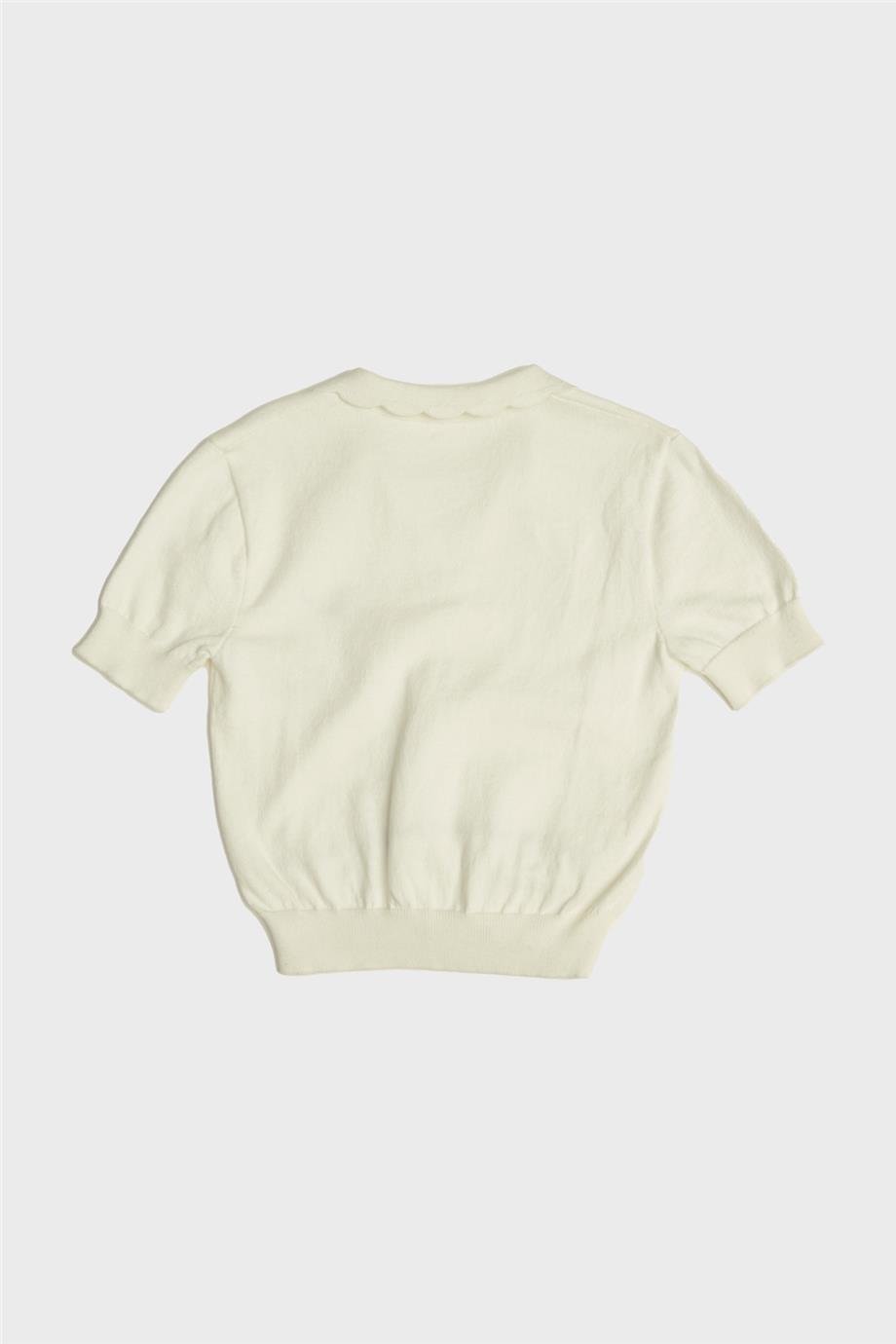 Beverly Hills Polo Club Kız Çocuk Beyaz T-Shirt