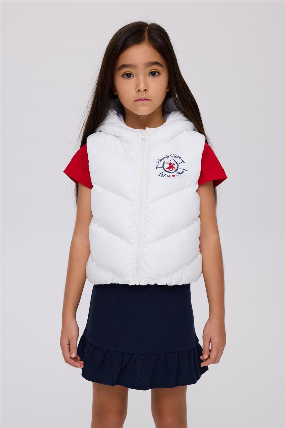 Beverly Hills Polo Club Girl Grey VestBeverly Hills Polo Club Girl Grey Vest