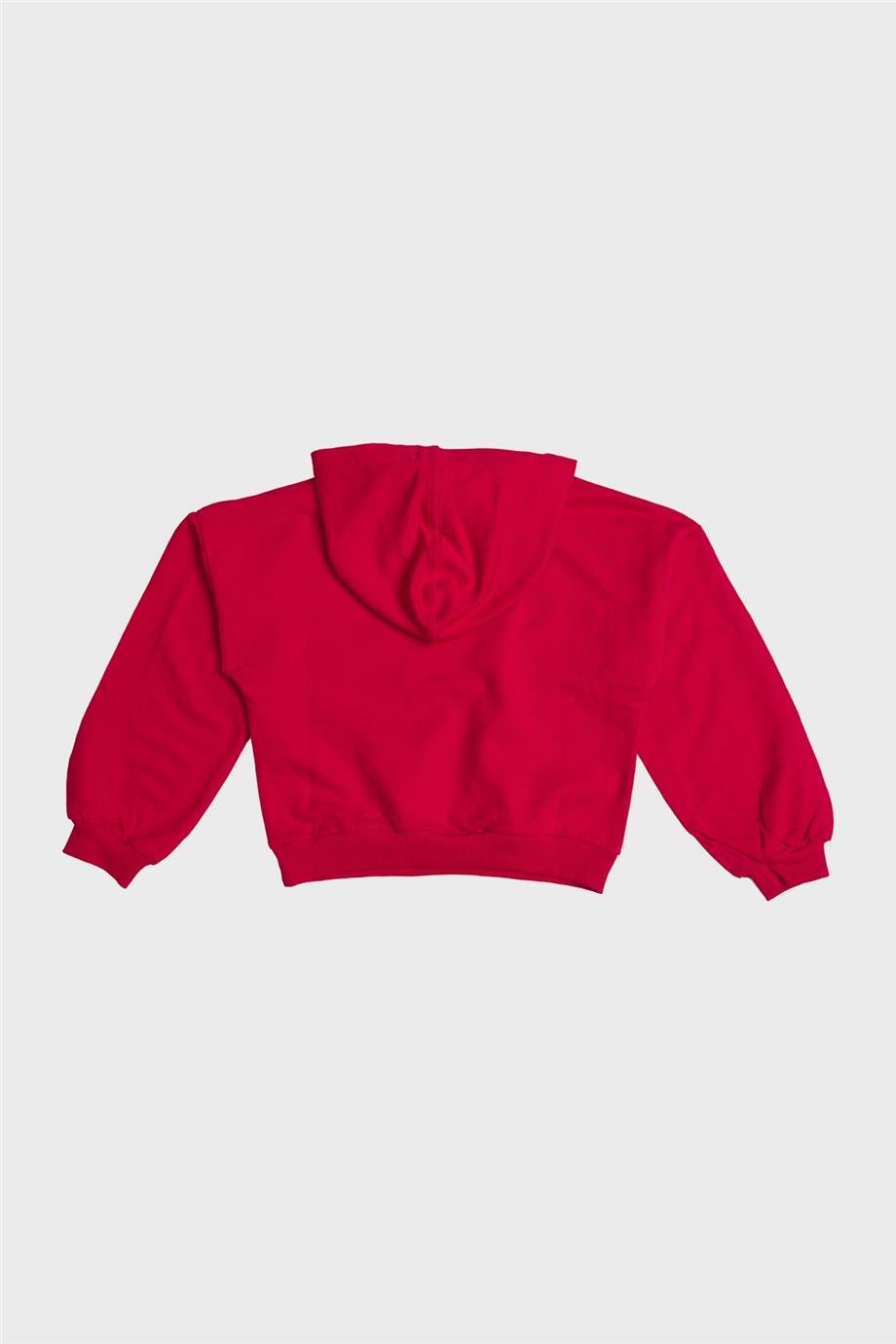 Beverly Hills Polo Club Kız Çocuk Bordo Sweatshirt