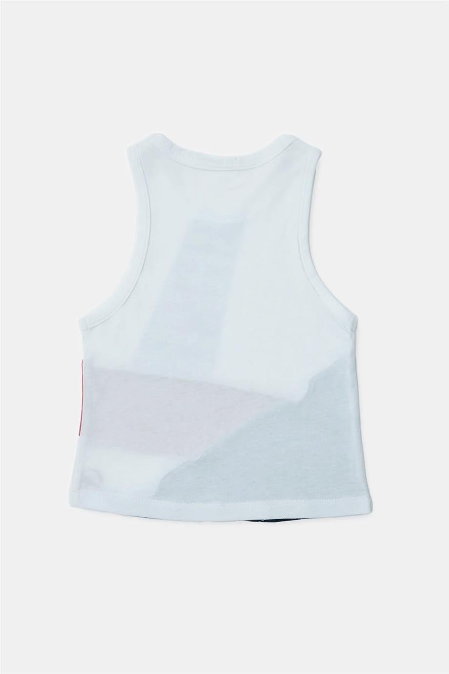 Beverly Hills Polo Club Kız Çocuk Desenli Atlet