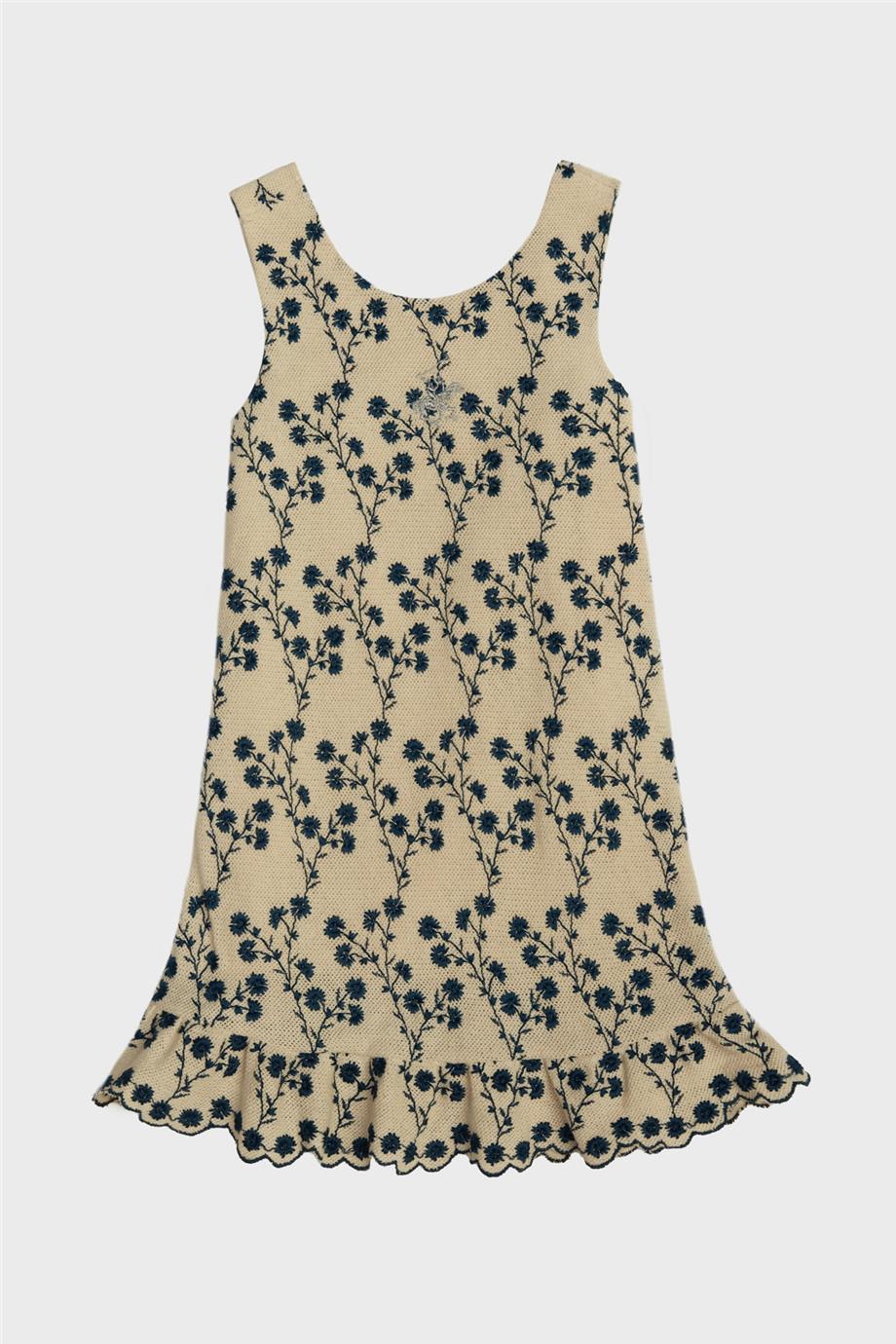 Beverly Hills Polo Club Kız Çocuk Desenli Elbise