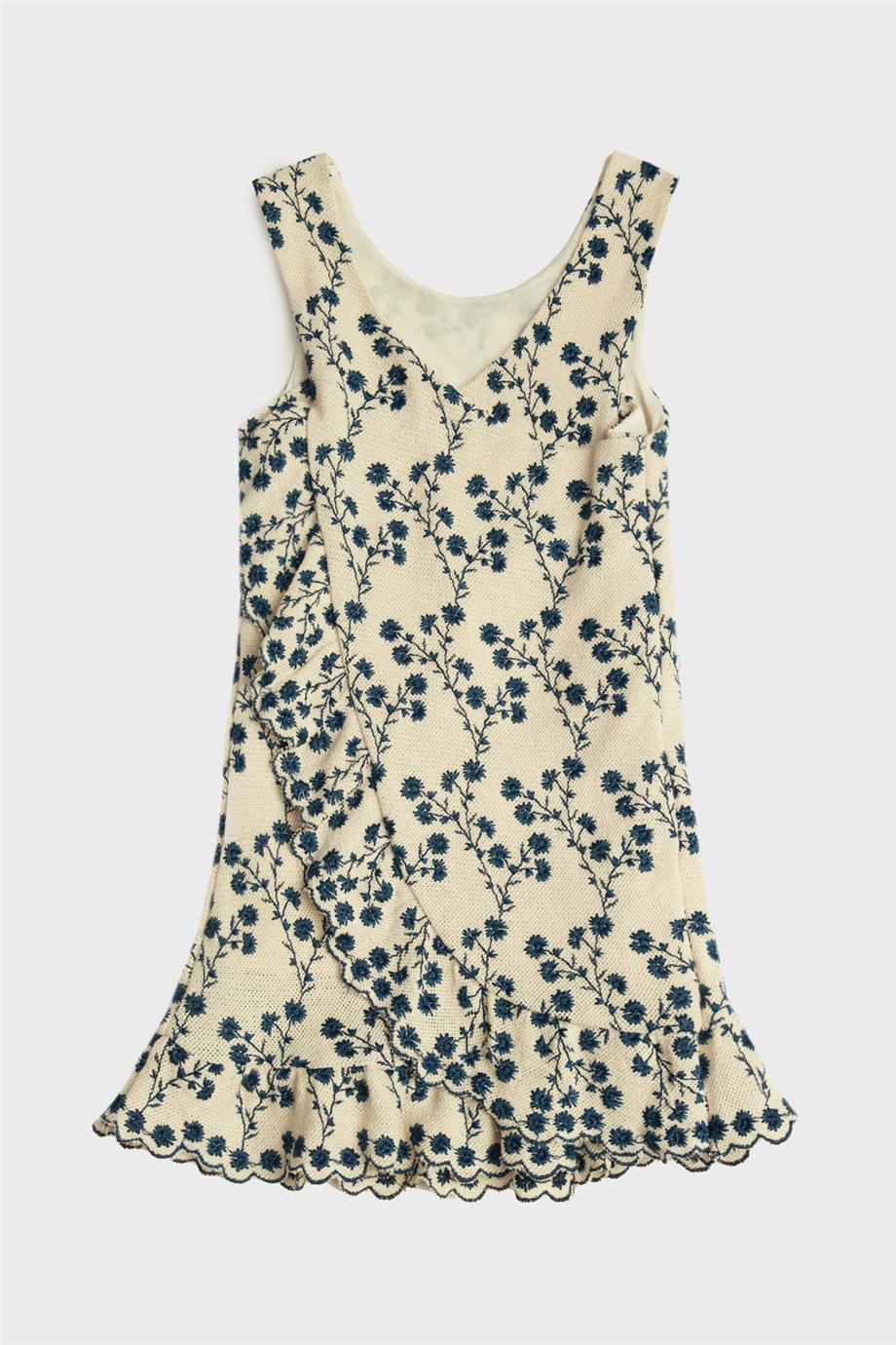 Beverly Hills Polo Club Kız Çocuk Desenli Elbise