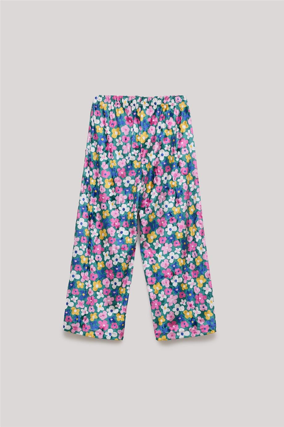 Beverly Hills Polo Club Kız Çocuk Desenli Eşofman Altı