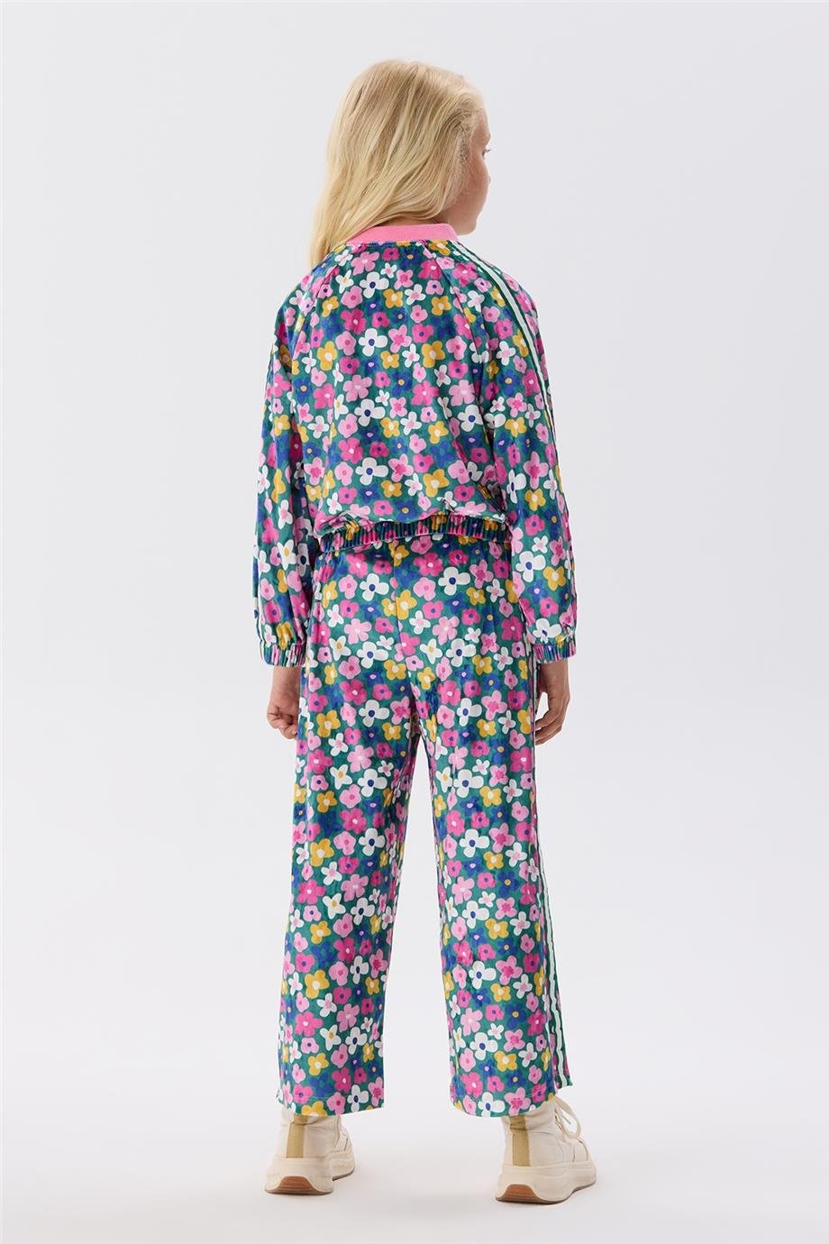 Beverly Hills Polo Club Kız Çocuk Desenli Eşofman Üstü