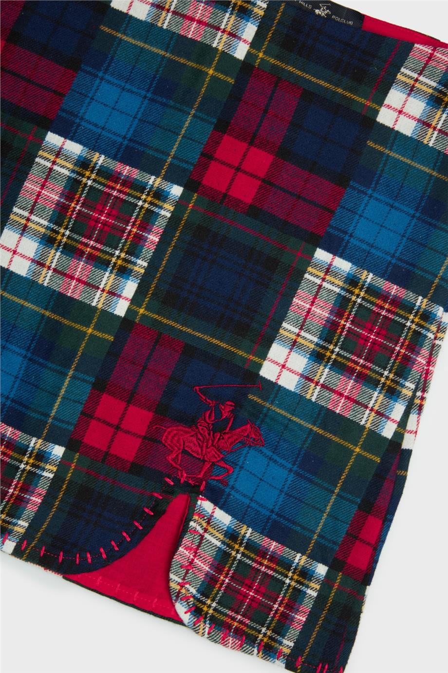 Beverly Hills Polo Club Kız Çocuk Ekose Etek