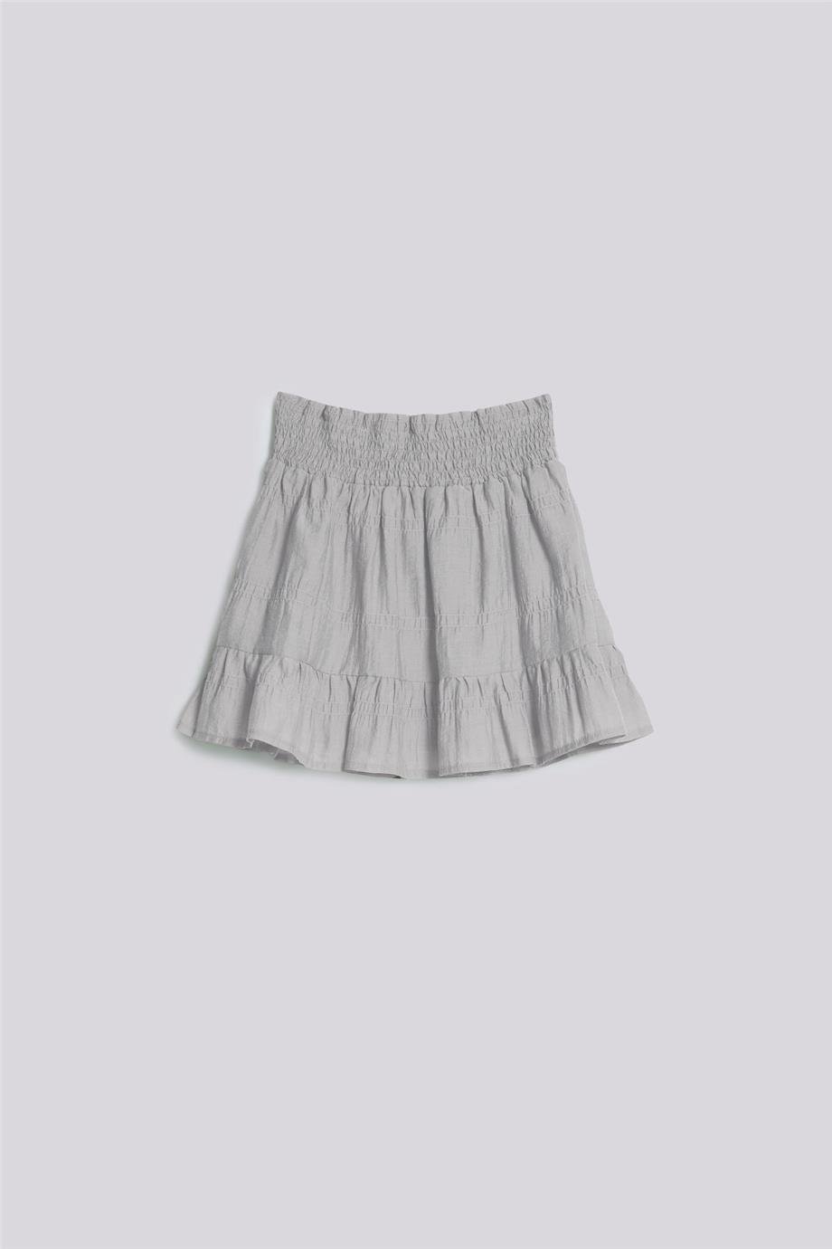 Beverly Hills Polo Club Girl Grey Melange SkirtBeverly Hills Polo Club Girl Grey Melange Skirt