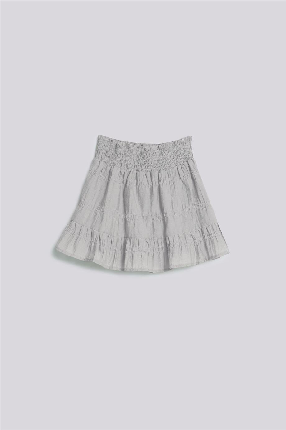 Beverly Hills Polo Club Girl Grey Melange SkirtBeverly Hills Polo Club Girl Grey Melange Skirt