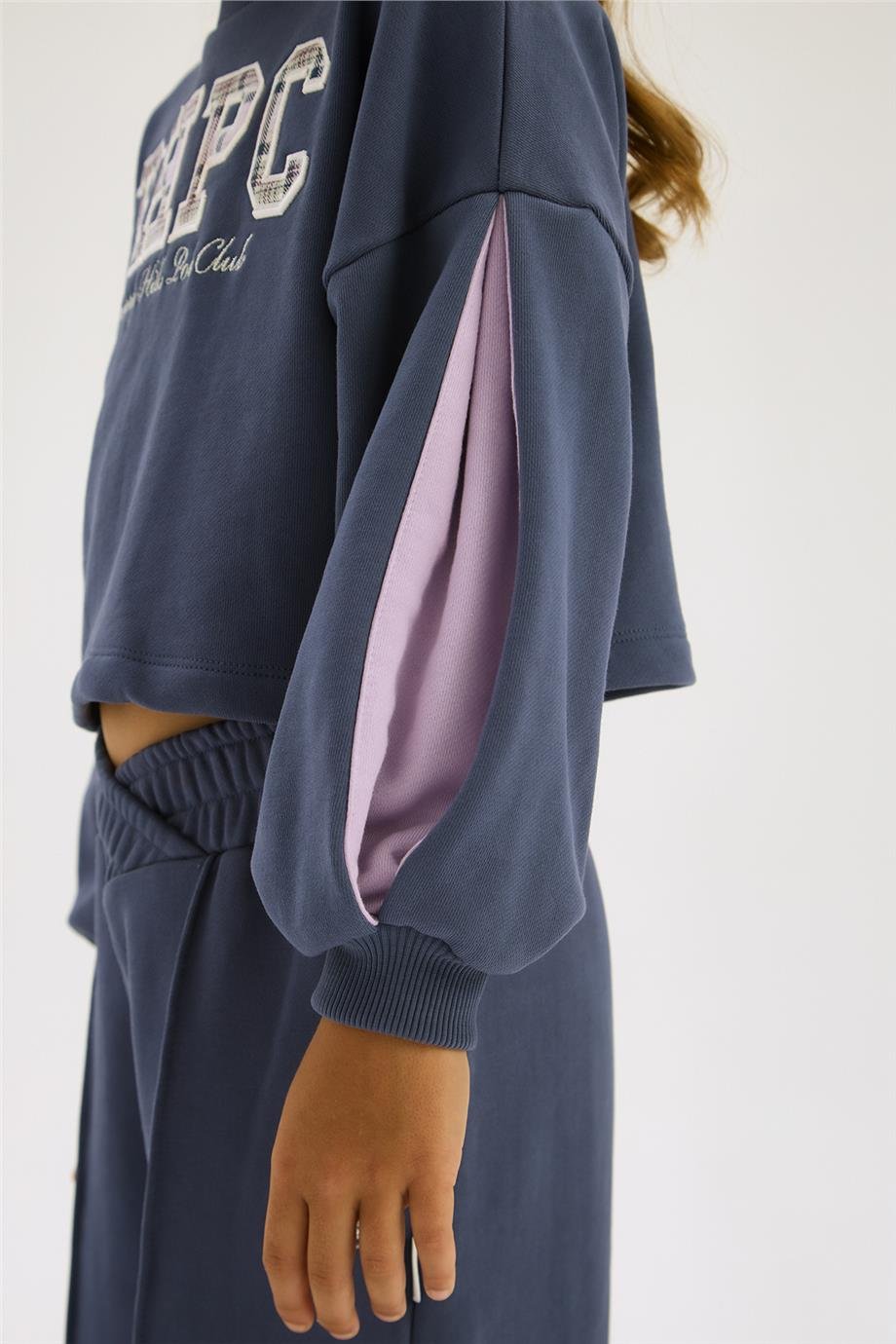 Beverly Hills Polo Club Kız Çocuk İndigo SweatshirtBeverly Hills Polo Club Kız Çocuk İndigo Sweatshirt