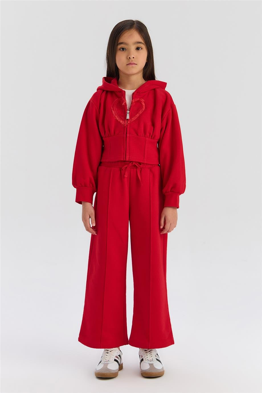 Beverly Hills Polo Club Kız Çocuk Kırmızı Eşofman ÜstüBeverly Hills Polo Club Kız Çocuk Kırmızı Eşofman Üstü