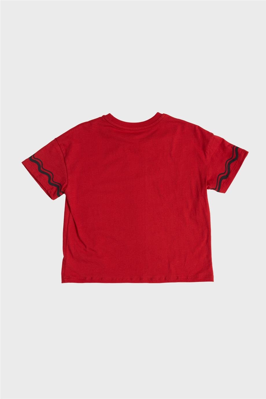 Beverly Hills Polo Club Kız Çocuk Kırmızı T-Shirt