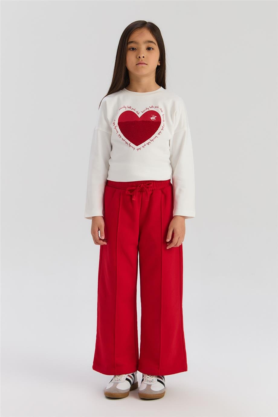 Beverly Hills Polo Club Kız Çocuk Kırmızı Eşofman AltıBeverly Hills Polo Club Kız Çocuk Kırmızı Eşofman Altı