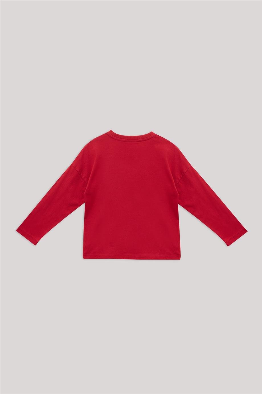 Beverly Hills Polo Club Kız Çocuk Kırmızı T-Shirt