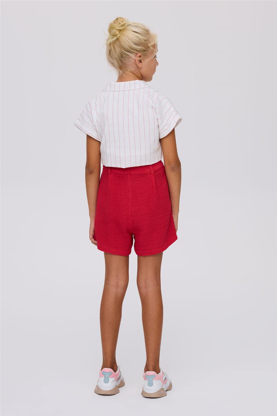 Beverly Hills Polo Club Girl Red ShortsBeverly Hills Polo Club Girl Red Shorts