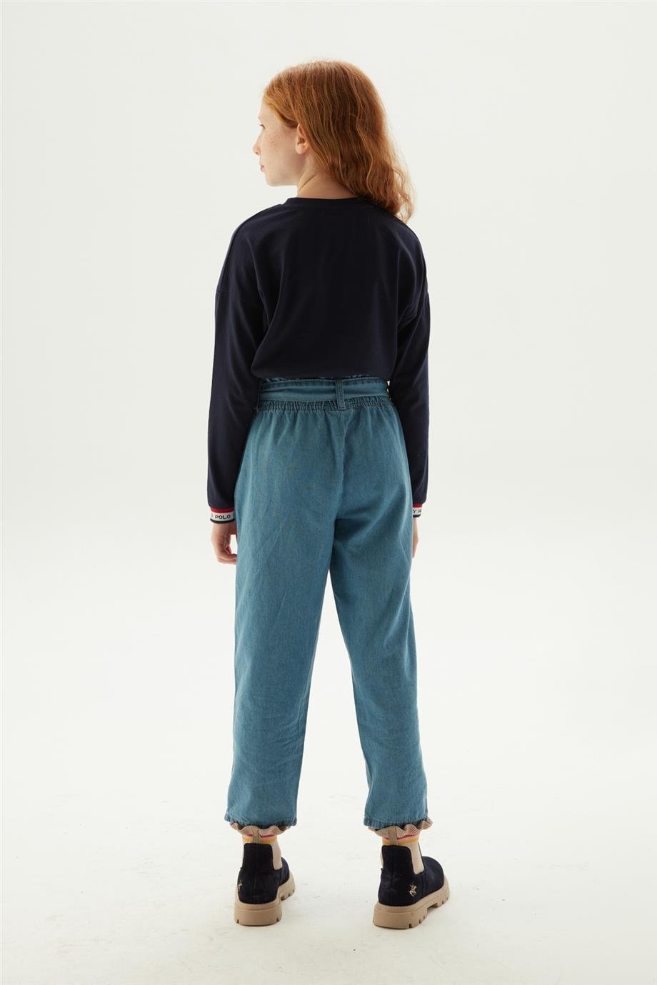 Beverly Hills Polo Club Kız Çocuk Lacivert Pantolon