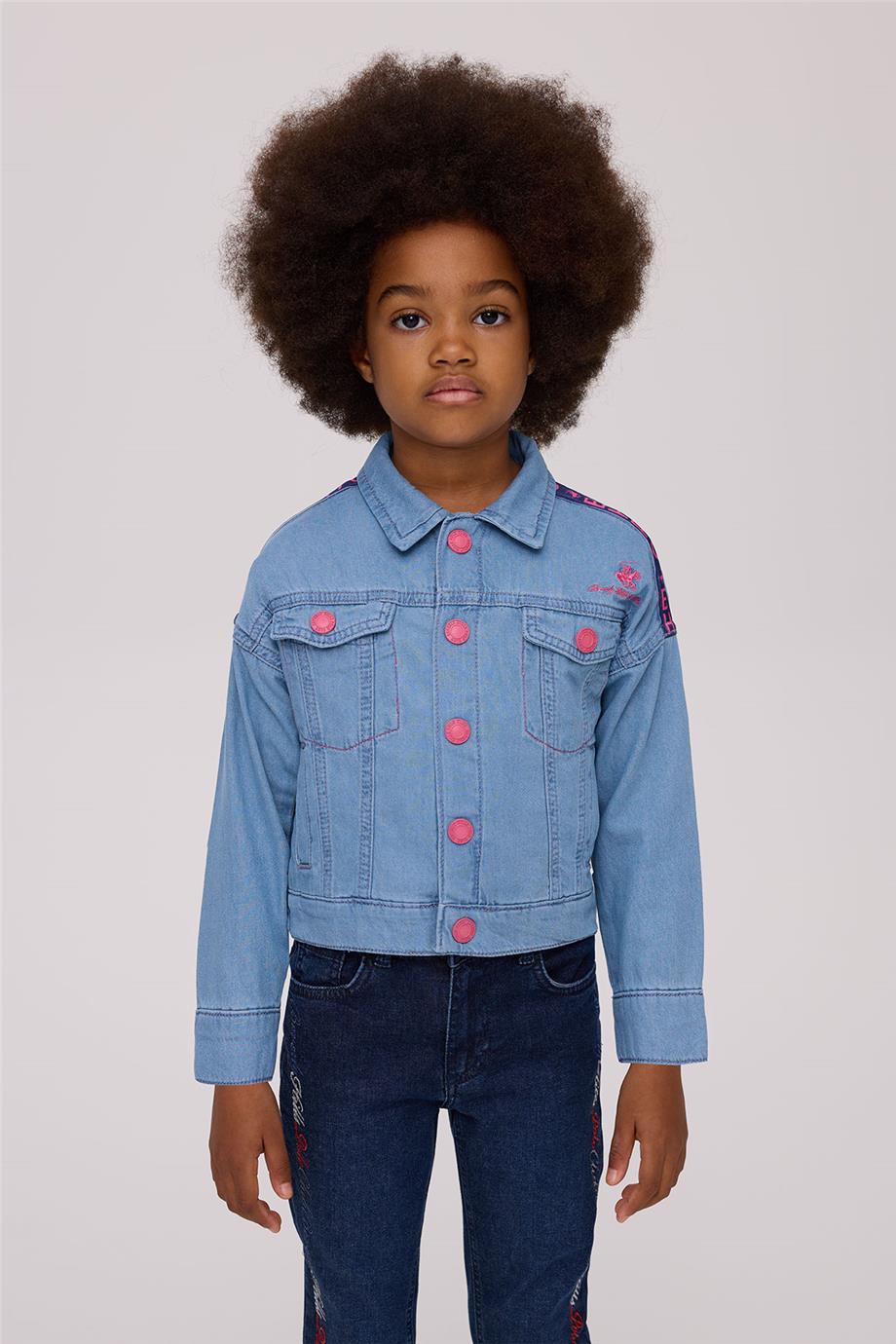 Beverly Hills Polo Club Girl Navy Blue JacketBeverly Hills Polo Club Girl Navy Blue Jacket