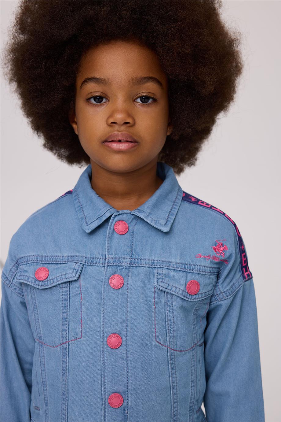 Beverly Hills Polo Club Girl Navy Blue JacketBeverly Hills Polo Club Girl Navy Blue Jacket