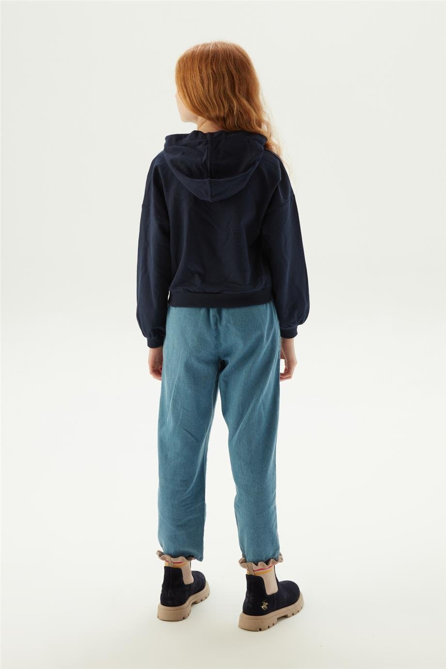 Beverly Hills Polo Club Kız Çocuk Lacivert Sweatshirt