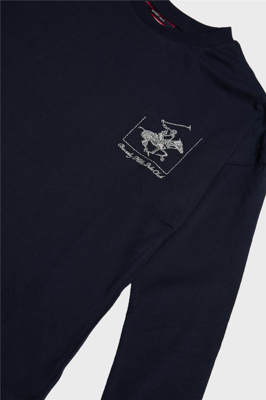 Beverly Hills Polo Club Kız Çocuk Lacivert T-Shirt