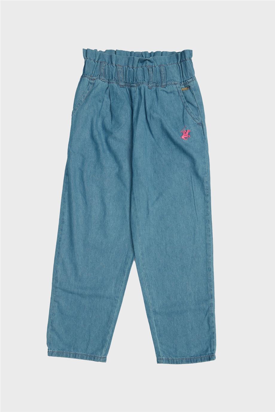 Beverly Hills Polo Club Kız Çocuk Lacivert Pantolon