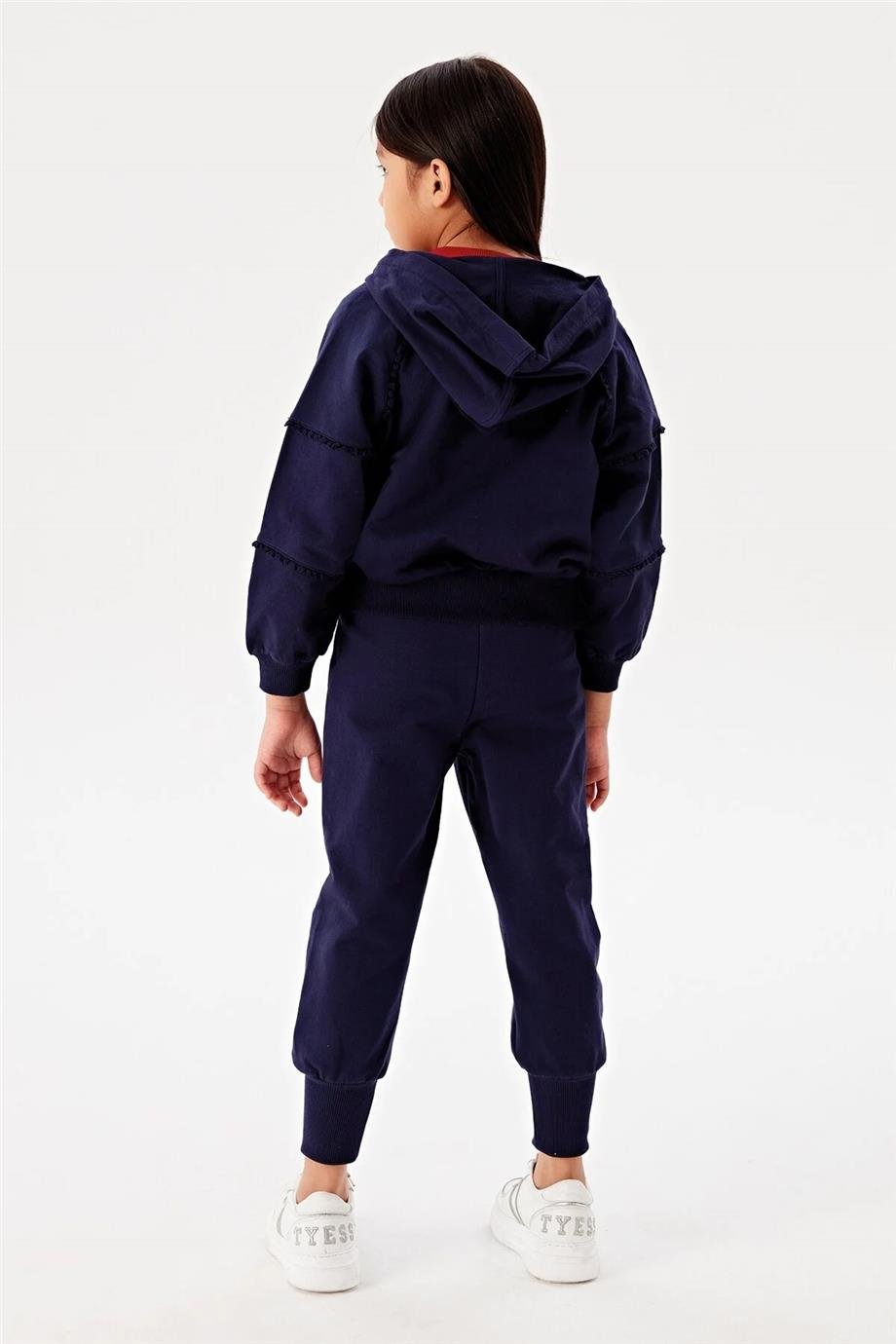 Beverly Hills Polo Club Kız Çocuk Lacivert Eşofman Üstü