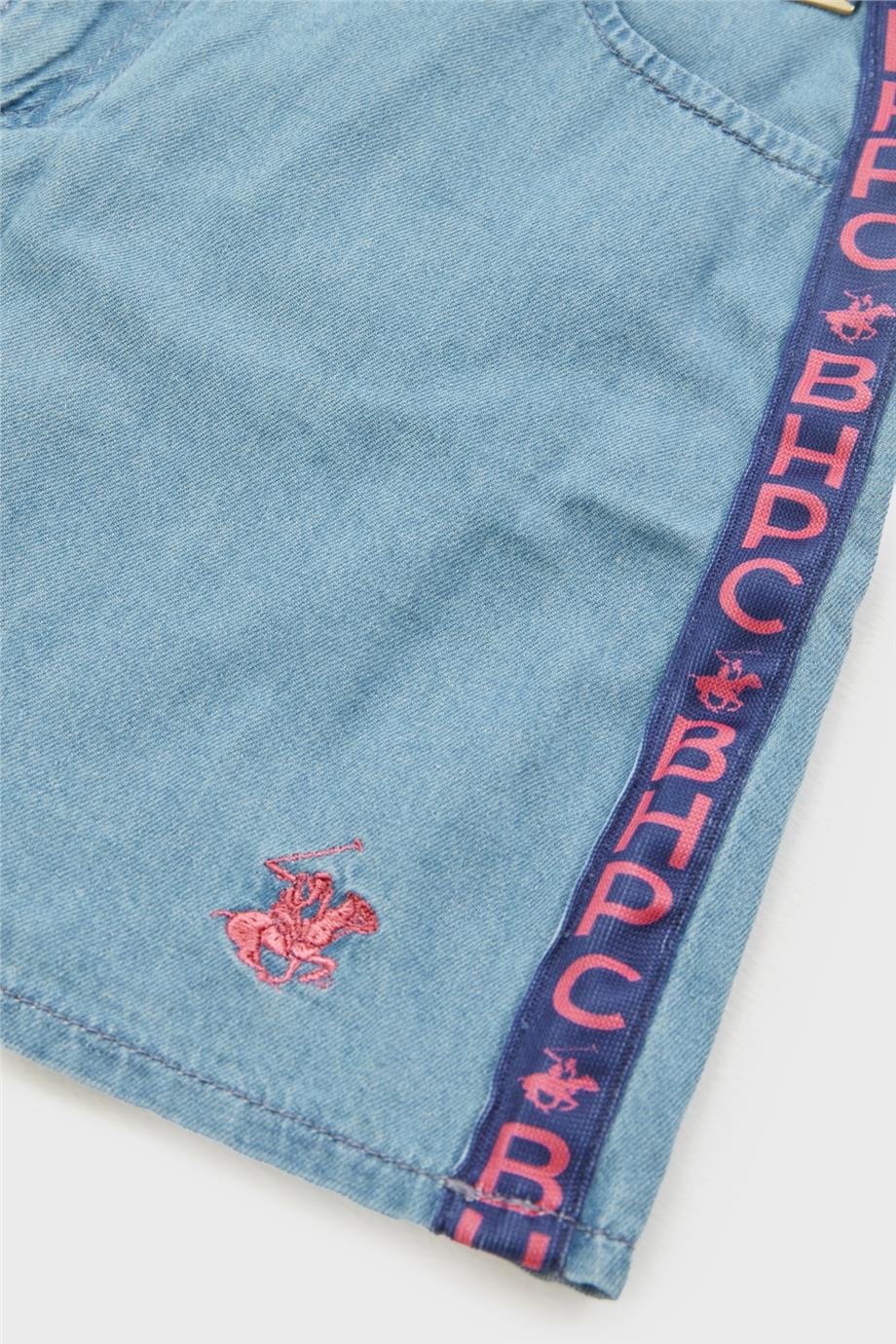 Beverly Hills Polo Club Kız Çocuk Lacivert Etek