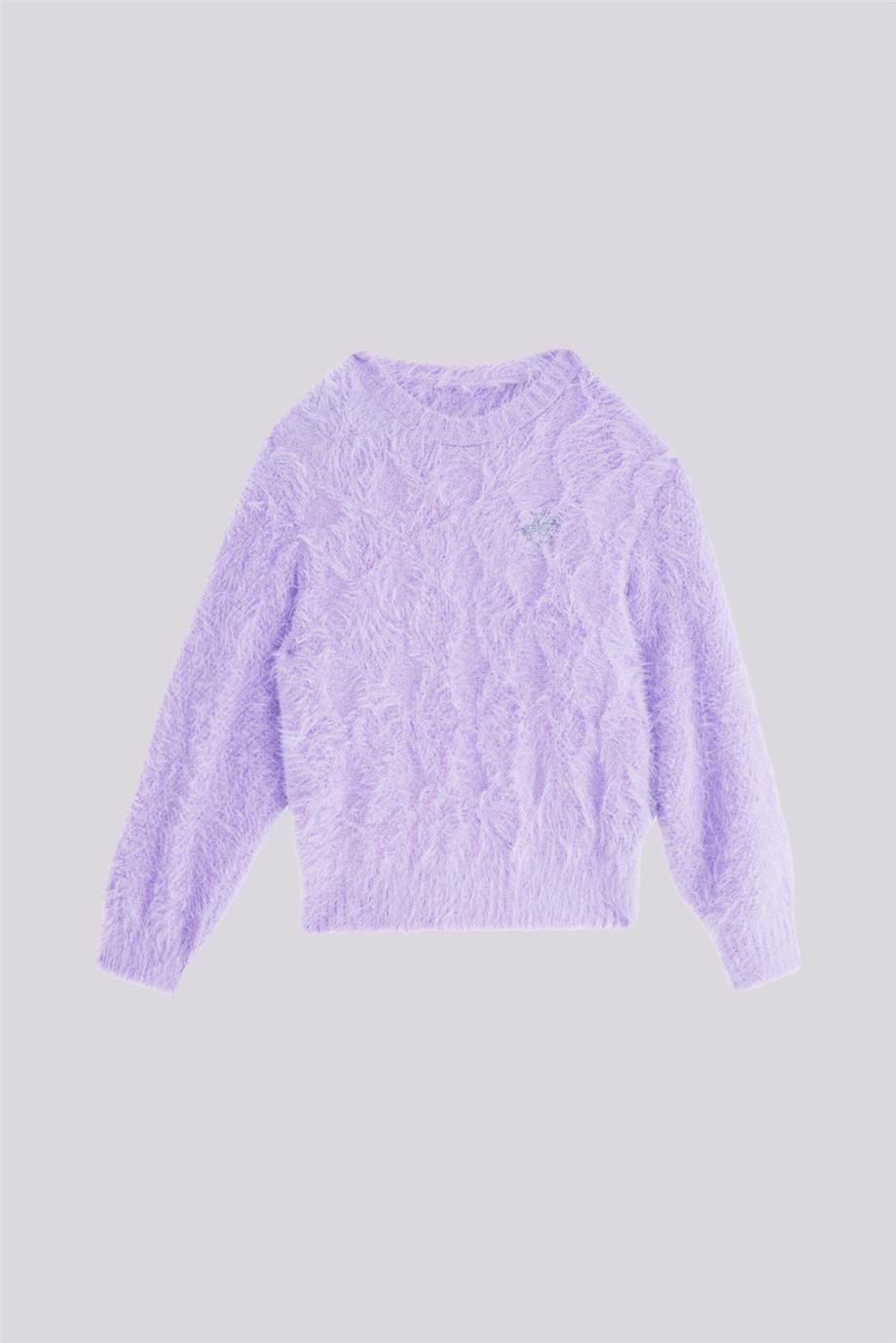 Beverly Hills Polo Club Kız Çocuk Lila KazakBeverly Hills Polo Club Kız Çocuk Lila Kazak