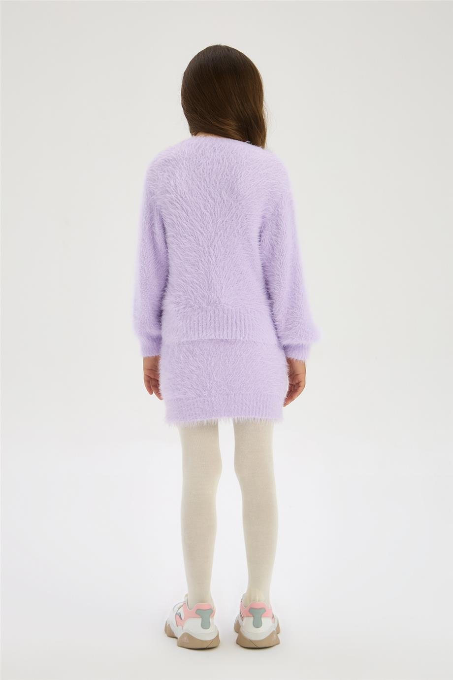 Beverly Hills Polo Club Kız Çocuk Lila KazakBeverly Hills Polo Club Kız Çocuk Lila Kazak