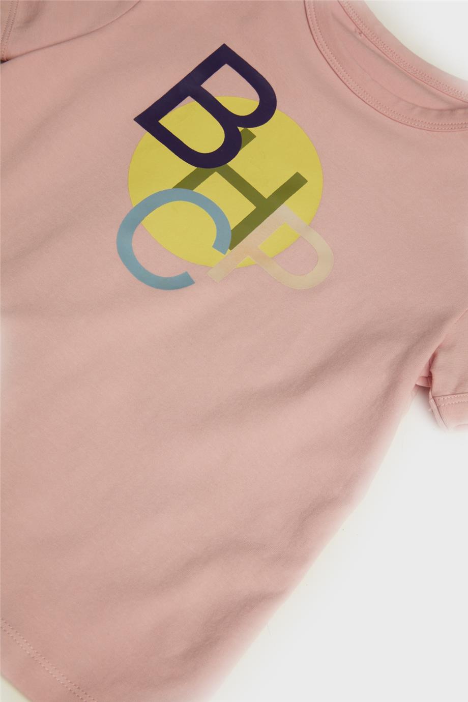 Beverly Hills Polo Club Kız Çocuk Pembe T-Shirt