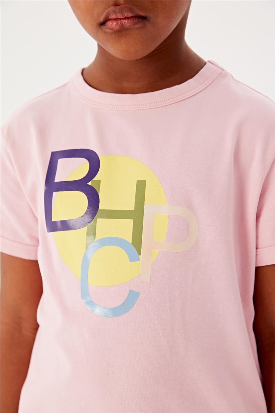 Beverly Hills Polo Club Kız Çocuk Pembe T-Shirt