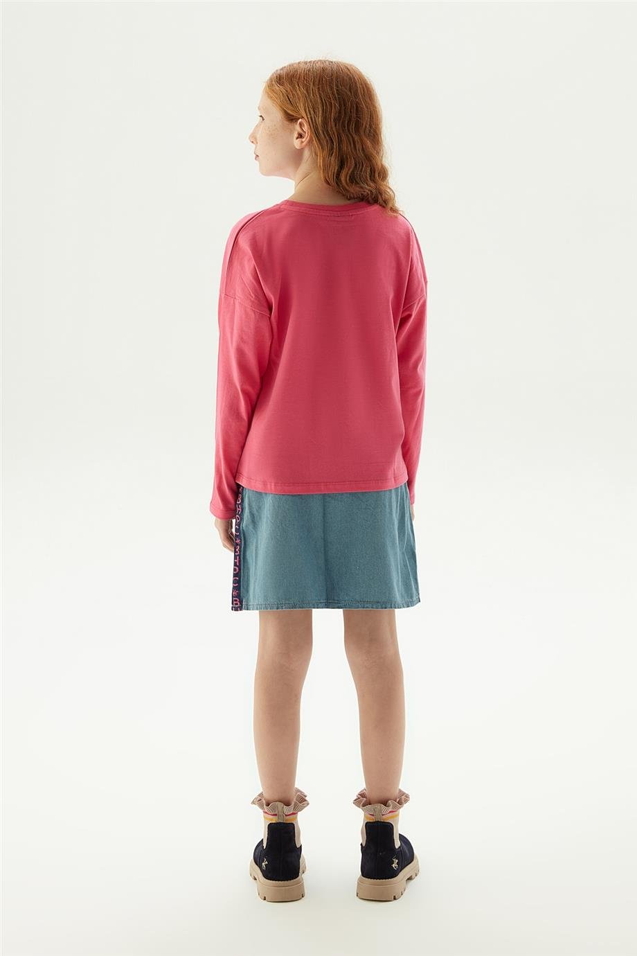 Beverly Hills Polo Club Kız Çocuk Pembe T-Shirt