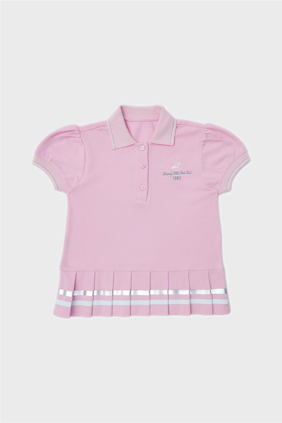 Beverly Hills Polo Club Kız Çocuk Pembe T-Shirt