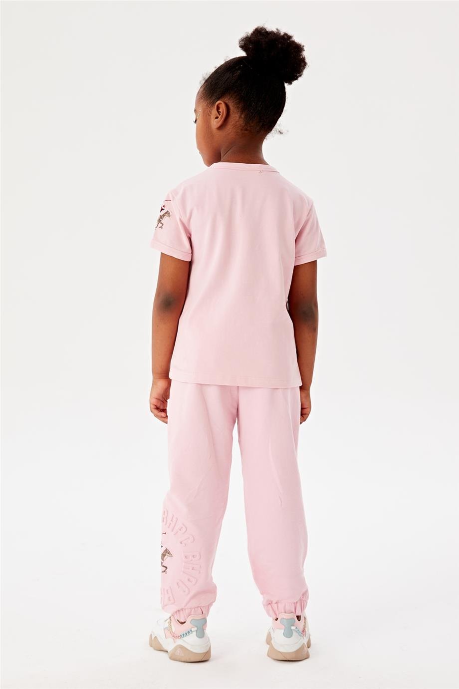 Beverly Hills Polo Club Kız Çocuk Pembe T-Shirt