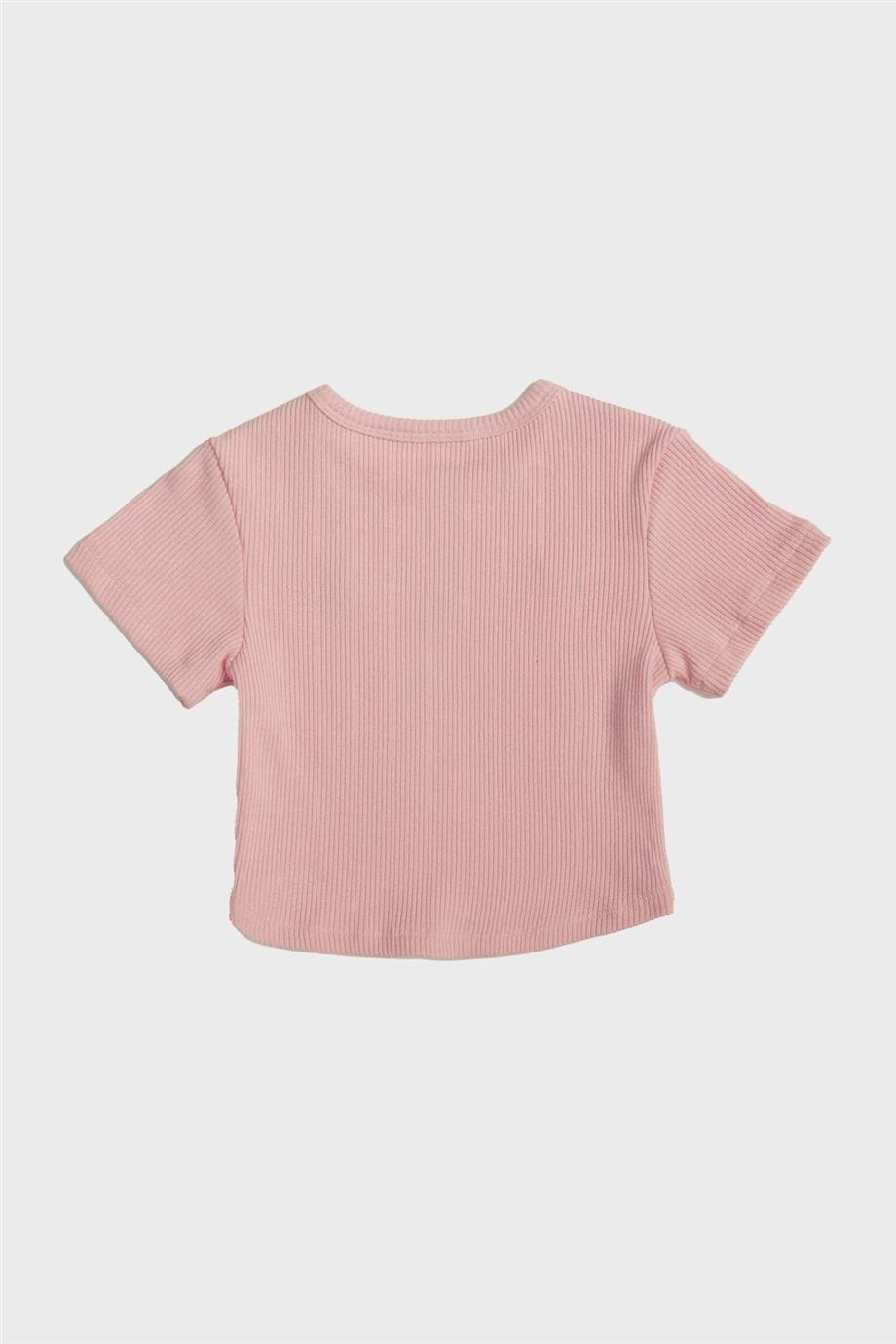 Beverly Hills Polo Club Kız Çocuk Pembe T-Shirt