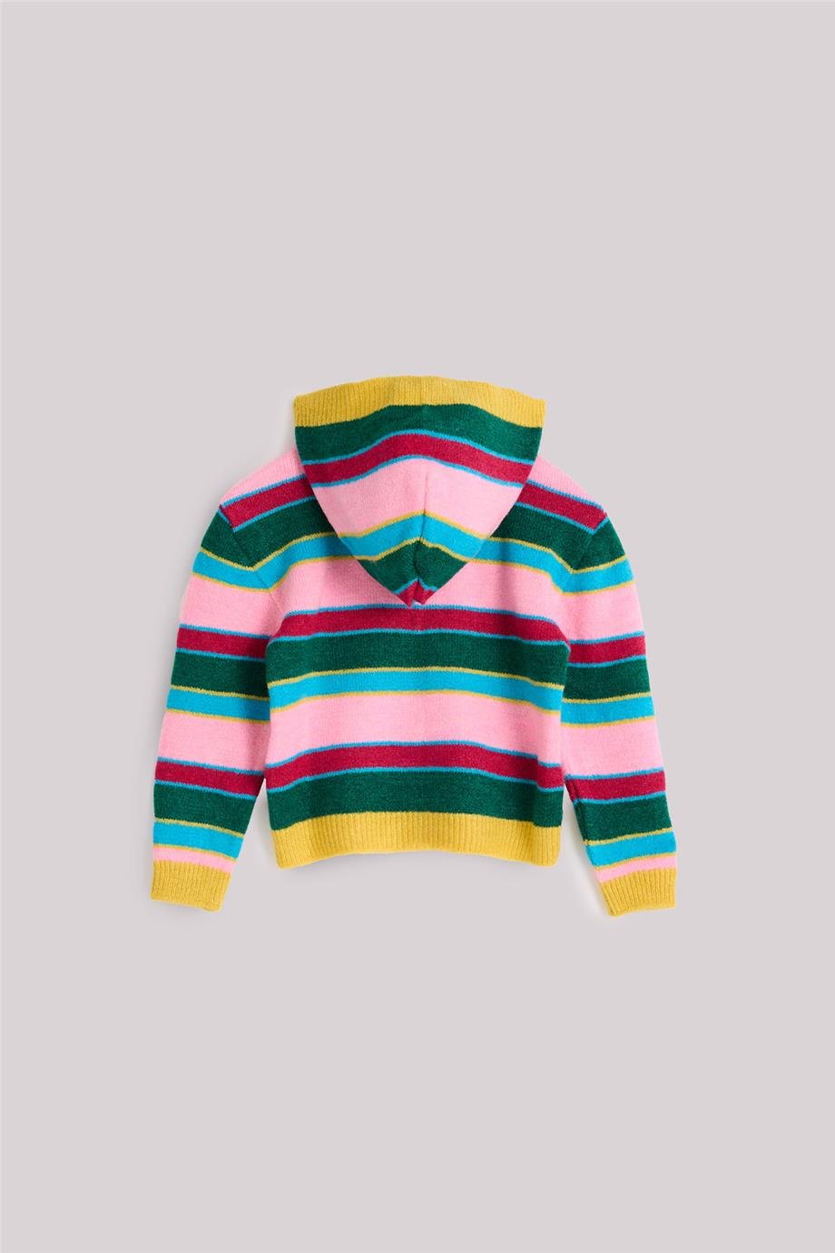 Beverly Hills Polo Club Girl Colorful CardiganBeverly Hills Polo Club Girl Colorful Cardigan