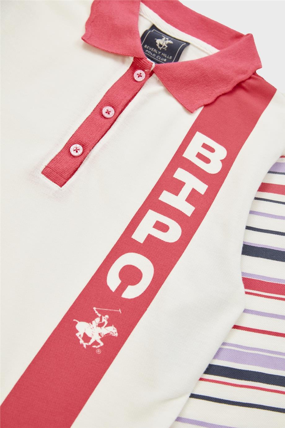 Beverly Hills Polo Club Kız Çocuk Renkli T-Shirt