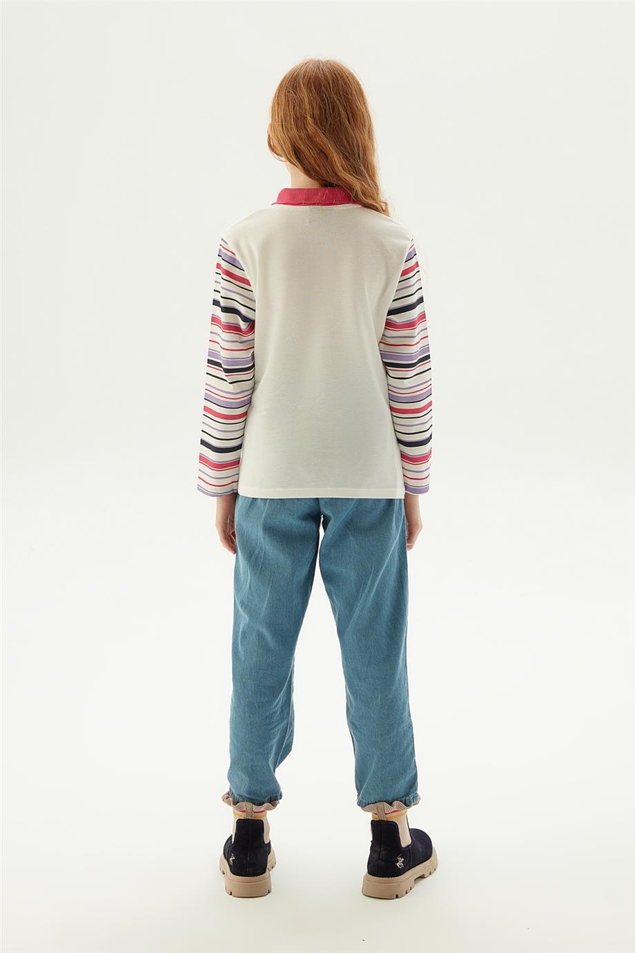 Beverly Hills Polo Club Kız Çocuk Renkli T-Shirt