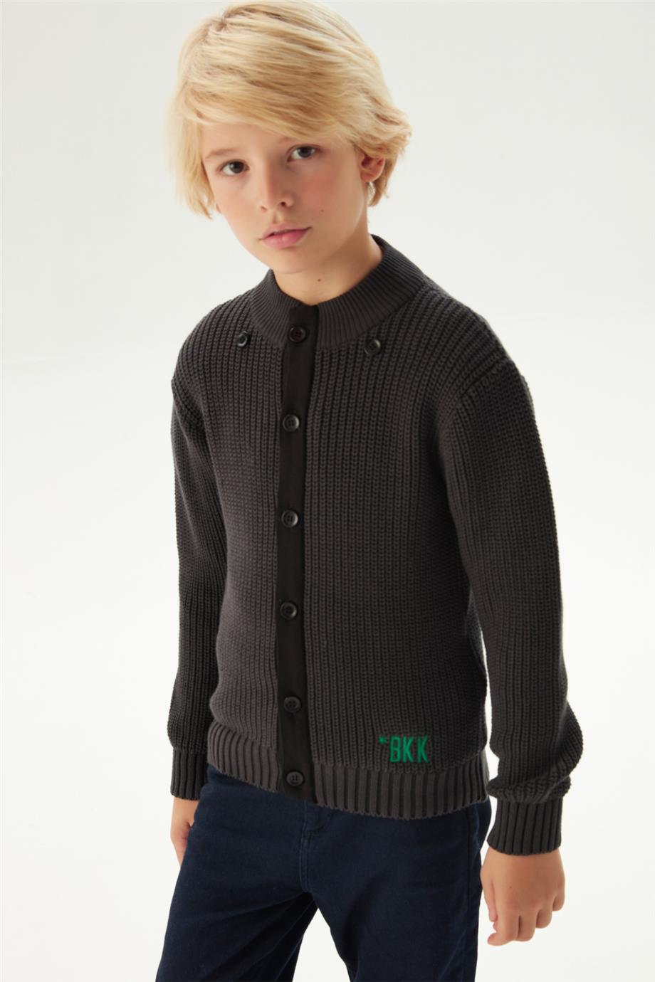 Bikkembergs Erkek Çocuk Açık Mavi Hırka