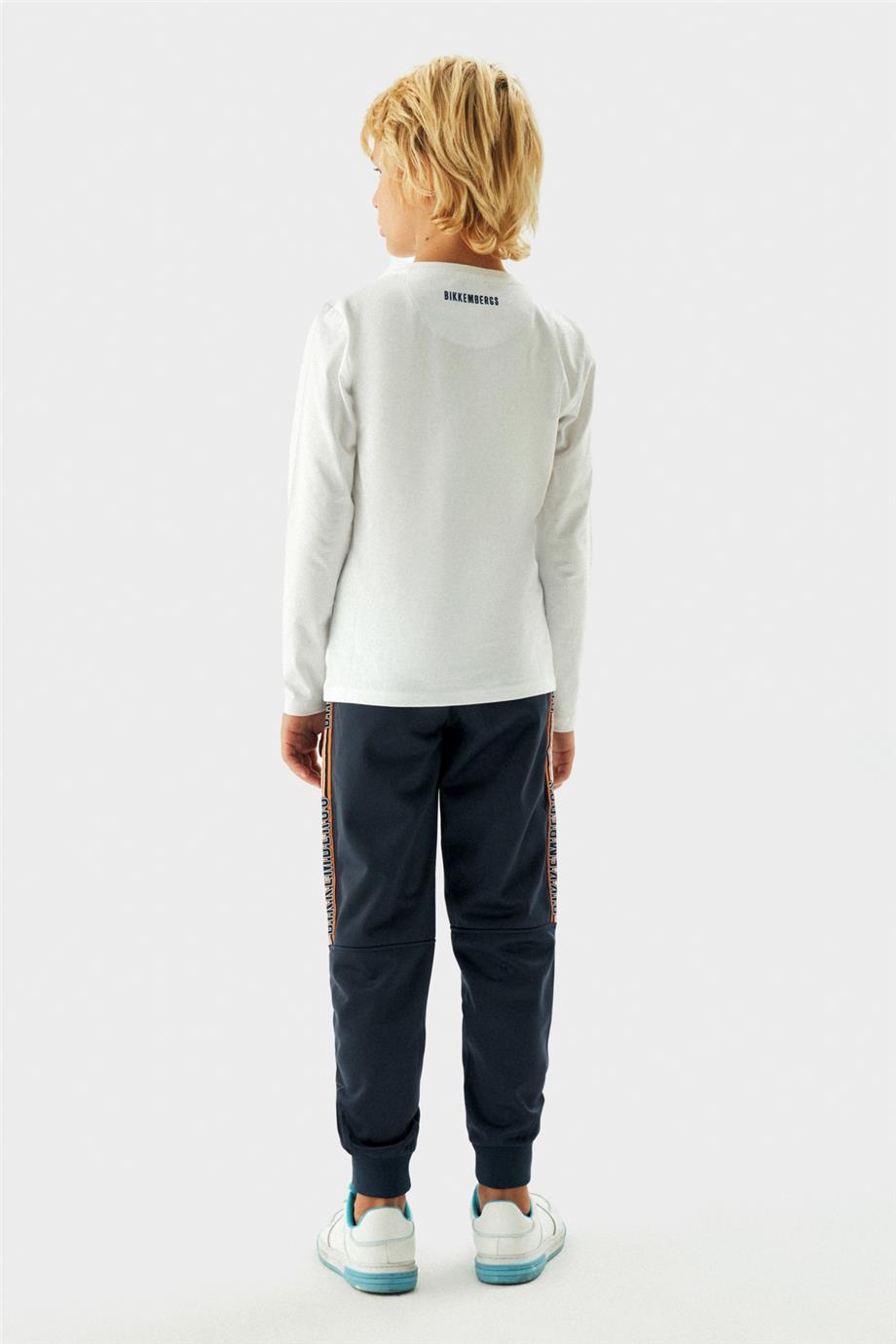 Bikkembergs Erkek Çocuk Beyaz T-Shirt