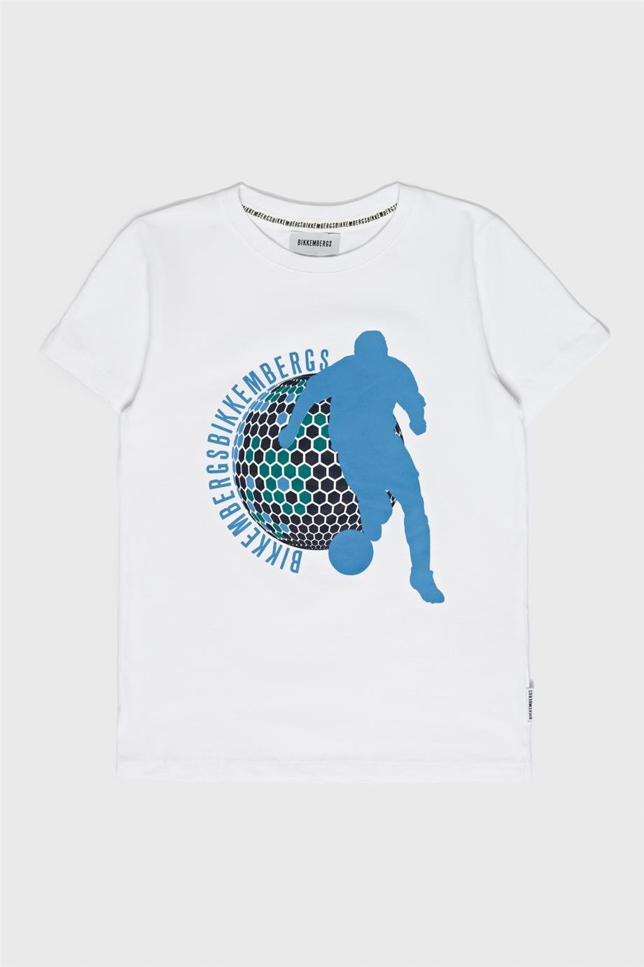 Bikkembergs Erkek Çocuk Beyaz T-Shirt